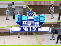 [365+체육온활동] 초급 43. 피하기 발야구