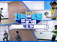 [365+체육온활동] 중급 46. 벽 족구