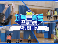 [365+체육온활동] 중급 24. 스쿼시 배구